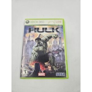 The Incredible Hulk Xbox 360 Video Game Disc Case